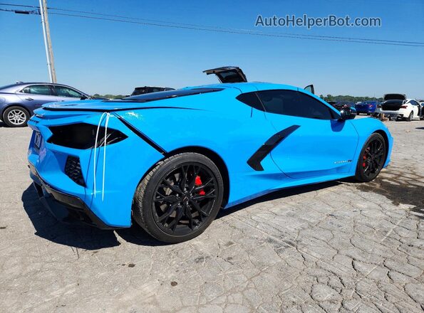 1G1YC2D45P5110759 2023 CHEVROLET CORVETTE Blue Rear right