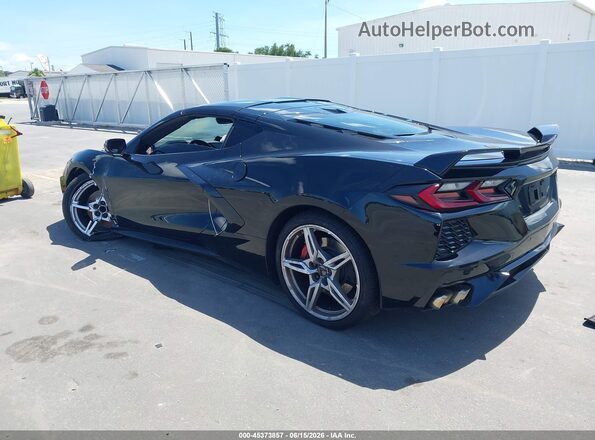 1G1YC2D46N5112730 2022 CHEVROLET CORVETTE Black Tył lewy