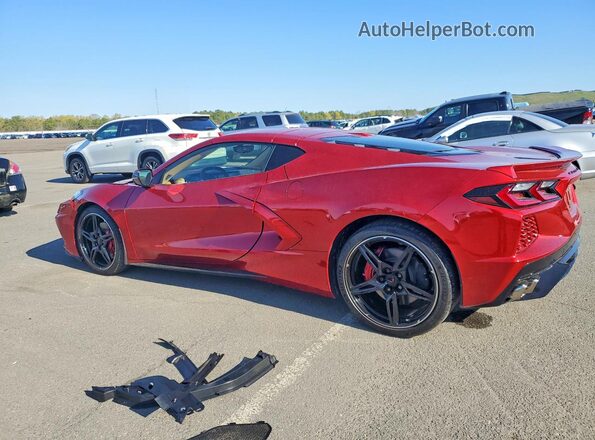 1G1YC2D48P5110027 2023 CHEVROLET CORVETTE Red უკანა მარცხენა