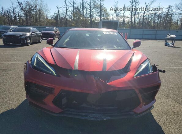 1G1YC2D48P5110027 2023 CHEVROLET CORVETTE Red წინა ხედი