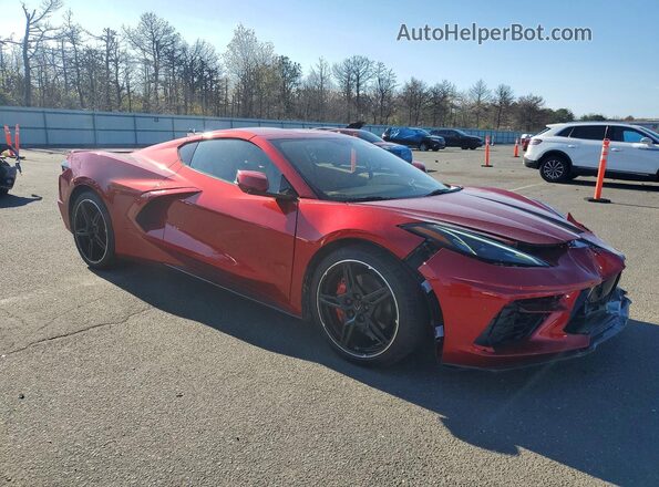 1G1YC2D48P5110027 2023 CHEVROLET CORVETTE Red წინა მარჯვენა