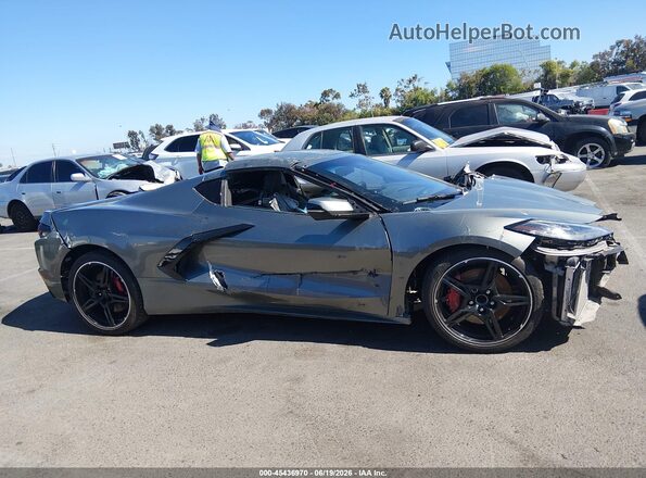 1G1YC2D49R5122089 2024 CHEVROLET CORVETTE Gray უკანა სალონის ხედი