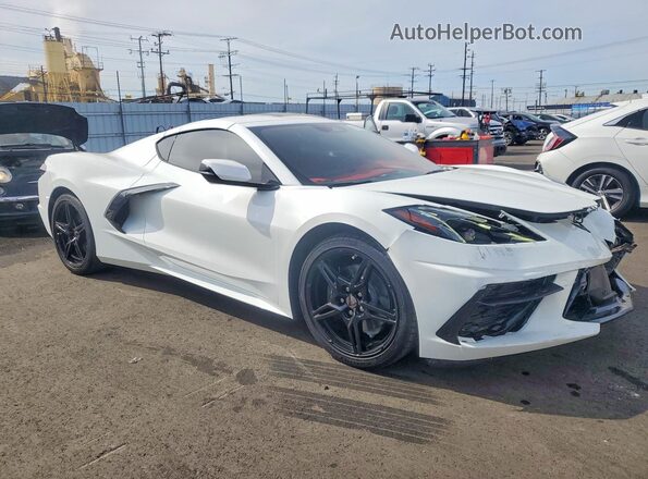 1G1YC2D49R5128751 2024 CHEVROLET CORVETTE White Передня права чверть