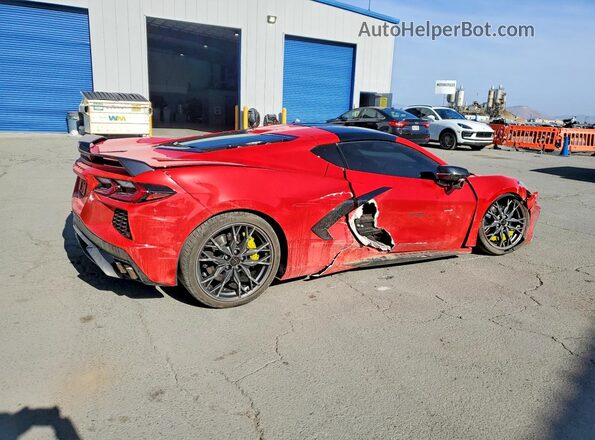 1G1YC2D4XR5112929 2024 CHEVROLET CORVETTE Red Tył prawy
