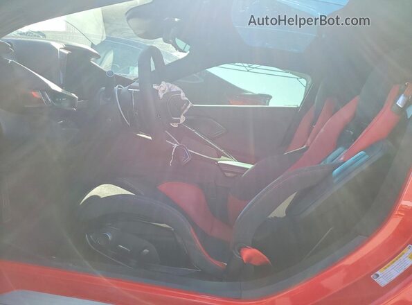 1G1YC2D4XR5112929 2024 CHEVROLET CORVETTE Red Widok wnętrza z przodu
