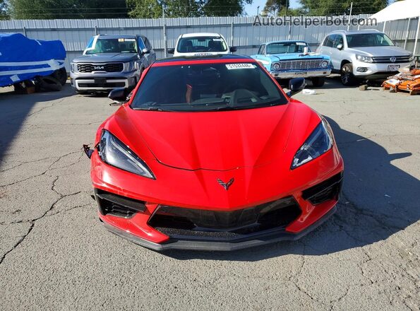 1G1YC2D4XR5112929 2024 CHEVROLET CORVETTE Red Widok z przodu