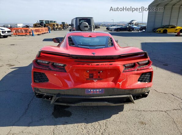 1G1YC2D4XR5112929 2024 CHEVROLET CORVETTE Red Widok z tyłu