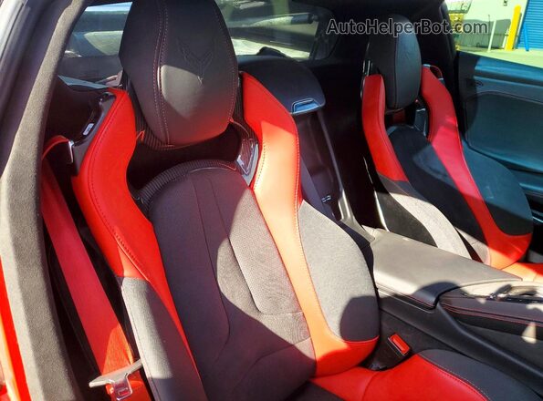 1G1YC2D4XR5112929 2024 CHEVROLET CORVETTE Red Widok tylnych siedzeń