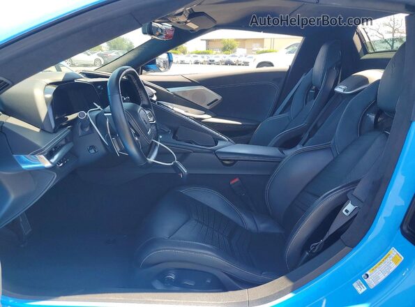 1G1YC3D41M5123624 2021 CHEVROLET CORVETTE Blue Vista interior delantera