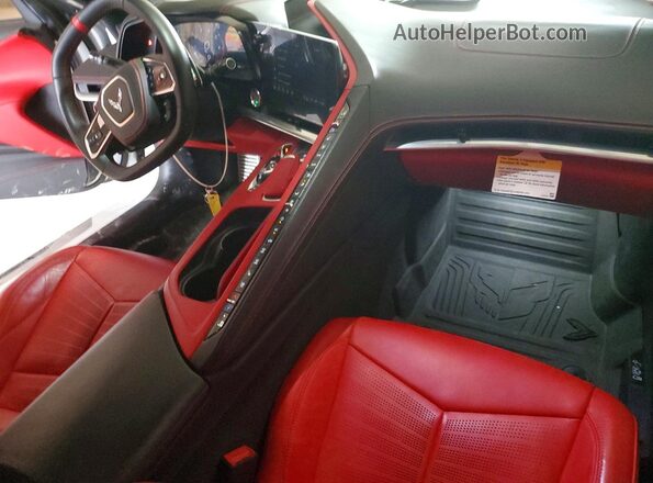 1G1YC3D42P5137181 2023 CHEVROLET CORVETTE Белый Вид панели приборов