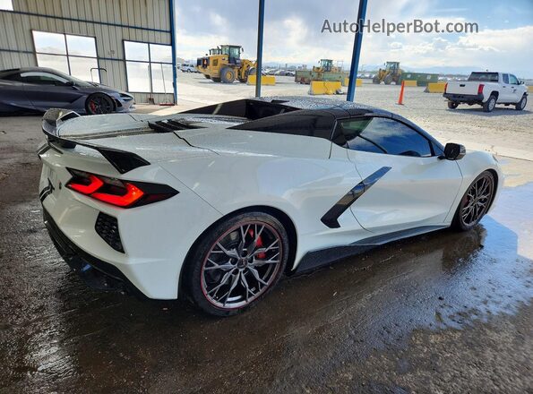 1G1YC3D47P5130601 2023 CHEVROLET CORVETTE Белый Задняя правая четверть