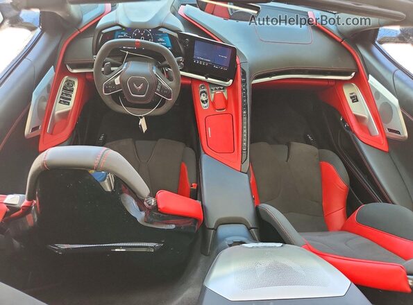 1G1YC3D47P5130601 2023 CHEVROLET CORVETTE Белый Вид панели приборов