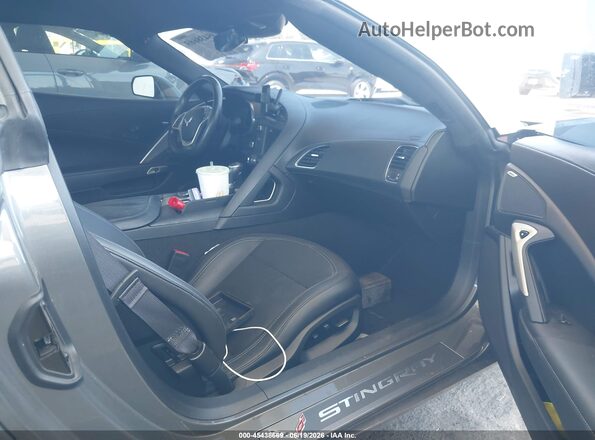1G1YD2D76G5118084 2016 CHEVROLET CORVETTE Gray Widok wnętrza z przodu