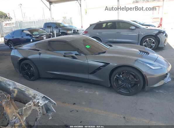1G1YD2D76G5118084 2016 CHEVROLET CORVETTE Gray Widok wnętrza z tyłu