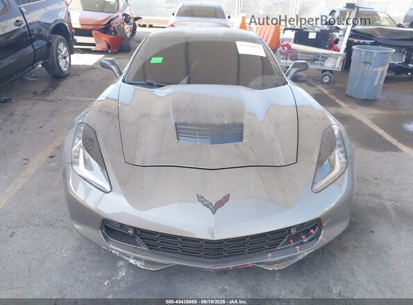 1G1YD2D76G5118084 2016 CHEVROLET CORVETTE Gray Widok zestawu wskaźników