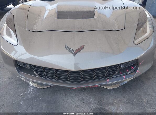 1G1YD2D76G5118084 2016 CHEVROLET CORVETTE Gray Widok z przodu