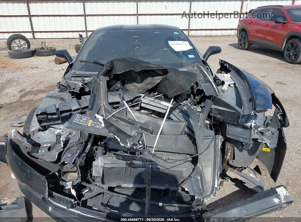 1G1YD2D7XK5106044 2019 CHEVROLET CORVETTE Black უკანა ხედი