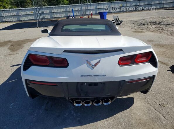 1G1YD3D75G5117871 2016 CHEVROLET CORVETTE White Rear view