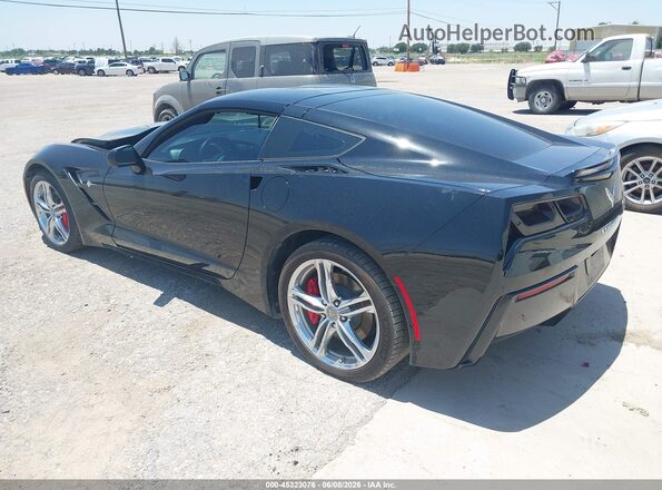 1G1YF2D74G5103772 2016 CHEVROLET CORVETTE Black Trasero izquierdo