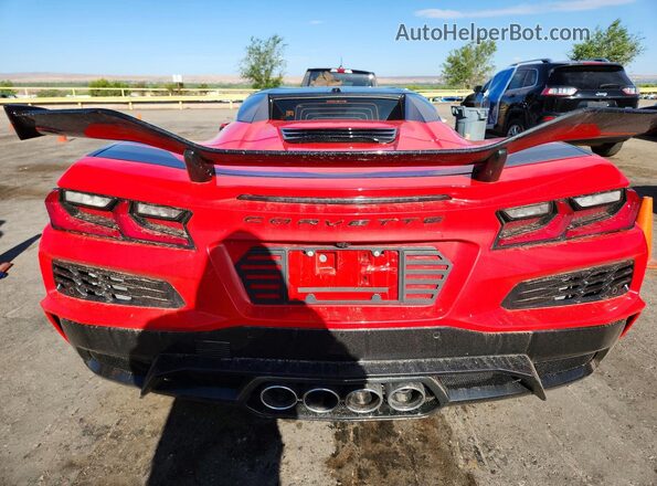 1G1YF3D31T5604129 2026 CHEVROLET CORVETTE Красный Вид сзади