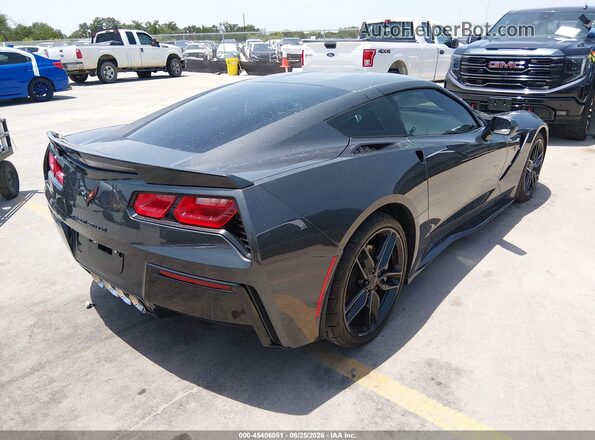 1G1YH2D77H5105124 2017 CHEVROLET CORVETTE Gray უკანა მარჯვენა