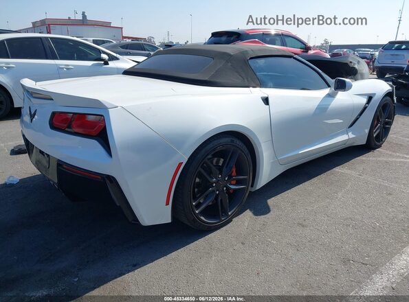 1G1YK3D76H5116008 2017 CHEVROLET CORVETTE White უკანა მარჯვენა