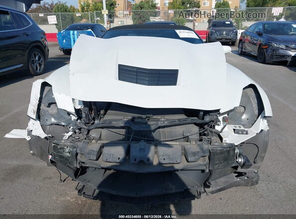 1G1YK3D76H5116008 2017 CHEVROLET CORVETTE White უკანა სალონის ხედი