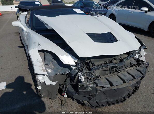 1G1YK3D76H5116008 2017 CHEVROLET CORVETTE White წინა ხედი