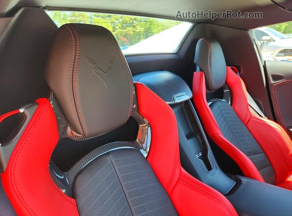 1G1YL3D44R5500390 2024 CHEVROLET CORVETTE White Rear seats view