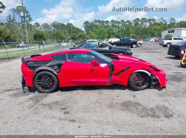 1G1YM2D70G5121045 2016 CHEVROLET CORVETTE Red Սալոնի հետևի տեսք