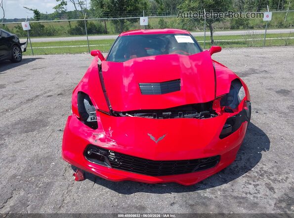 1G1YM2D70G5121045 2016 CHEVROLET CORVETTE Red Սարքավորումների վահանակի տեսք