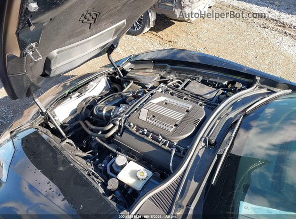 1G1YS2D60G5607609 2016 CHEVROLET CORVETTE Black Հետևի տեսք