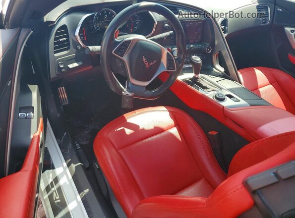 1G1YY2D77H5105673 2017 CHEVROLET CORVETTE White Вид панелі приладів