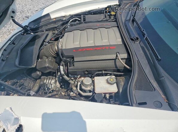 1G1YY2D77H5105673 2017 CHEVROLET CORVETTE White Вид задньої частини салону