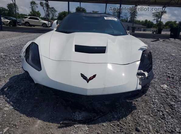 1G1YY2D77H5105673 2017 CHEVROLET CORVETTE White Вид спереду