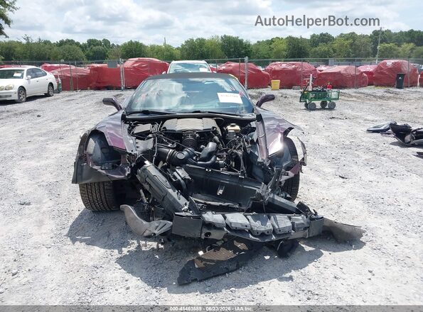 1G1YY3D73H5108642 2017 CHEVROLET CORVETTE Maroon Vista interior trasera