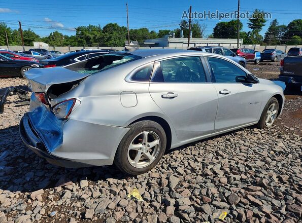 1G1ZB5ST0GF216159 2016 CHEVROLET MALIBU Silver Rear right