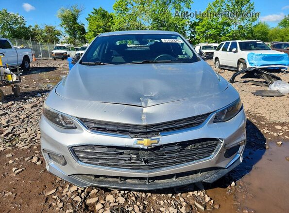 1G1ZB5ST0GF216159 2016 CHEVROLET MALIBU Silver Front view