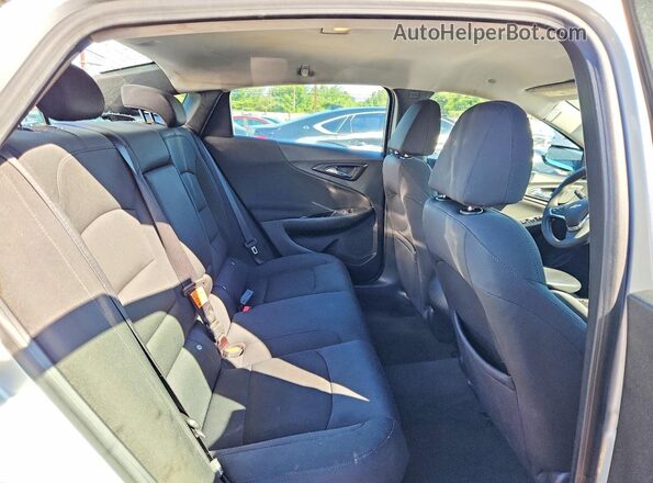 1G1ZB5ST0GF216159 2016 CHEVROLET MALIBU Silver Rear seats view