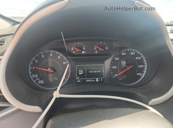1G1ZB5ST0GF347785 2016 CHEVROLET MALIBU White Սարքավորումների վահանակի տեսք
