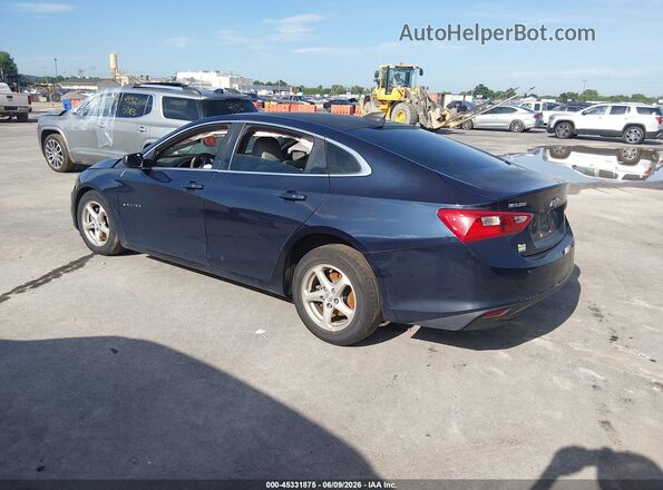 1G1ZB5ST0GF353120 2016 CHEVROLET MALIBU Blue Trasero izquierdo