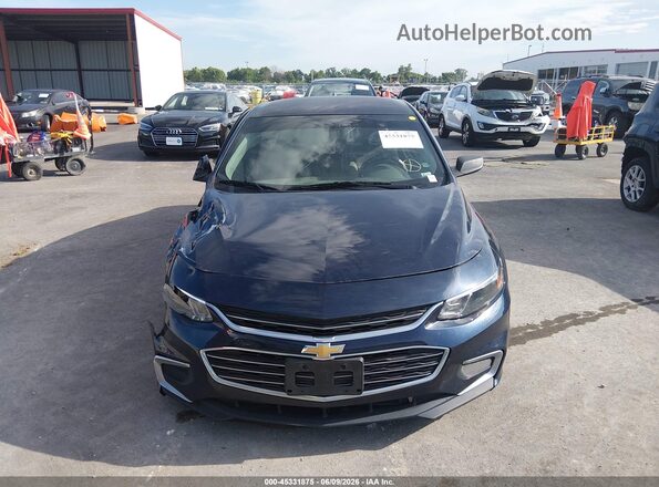 1G1ZB5ST0GF353120 2016 CHEVROLET MALIBU Blue Vista del cuadro de instrumentos