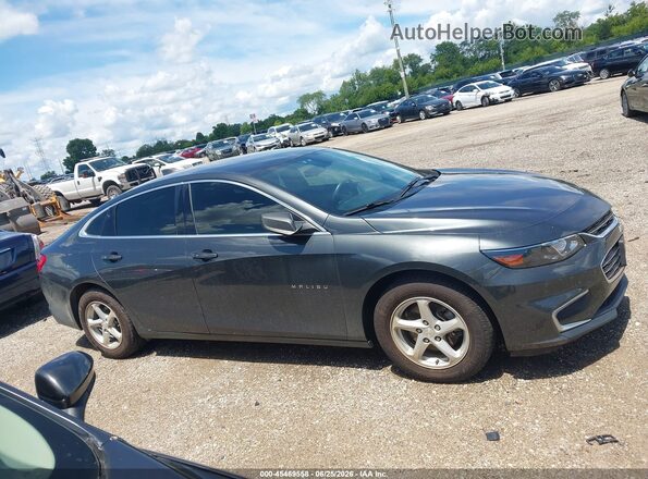 1G1ZB5ST0HF180152 2017 CHEVROLET MALIBU Gray უკანა სალონის ხედი