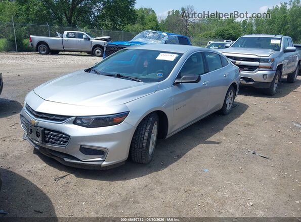 1G1ZB5ST0HF248983 2017 CHEVROLET MALIBU Silver Przód lewy