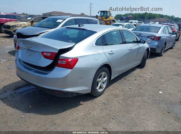 1G1ZB5ST0HF248983 2017 CHEVROLET MALIBU Silver Tył prawy
