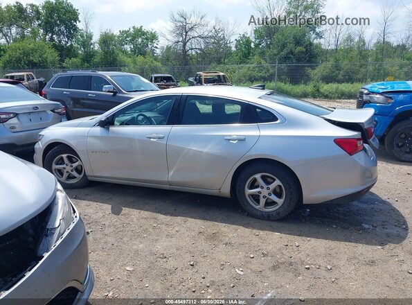 1G1ZB5ST0HF248983 2017 CHEVROLET MALIBU Silver Widok wnętrza 360 stopni
