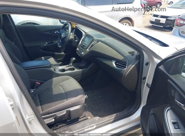 1G1ZB5ST0HF248983 2017 CHEVROLET MALIBU Silver Widok wnętrza z przodu