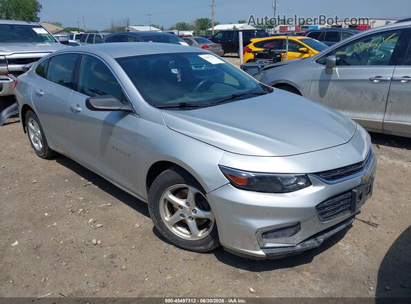1G1ZB5ST0HF248983 2017 CHEVROLET MALIBU Silver 