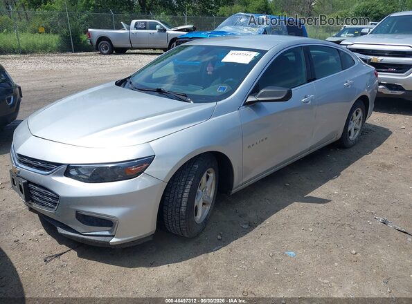 1G1ZB5ST0HF248983 2017 CHEVROLET MALIBU Silver 