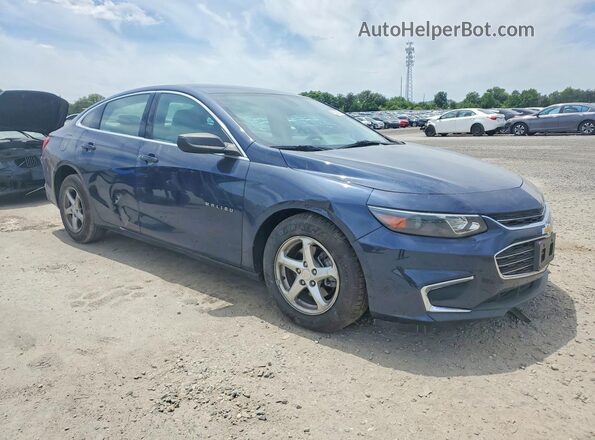 1G1ZB5ST0JF118420 2018 CHEVROLET MALIBU Blue 